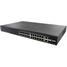 Комутатор мережевий Cisco SG550X-24MPP-K9-EU
