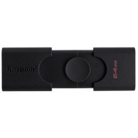 USB флеш накопичувач Kingston 64GB DataTraveler Duo USB 3.2 Gen1/Type-C (DTDE/64GB)