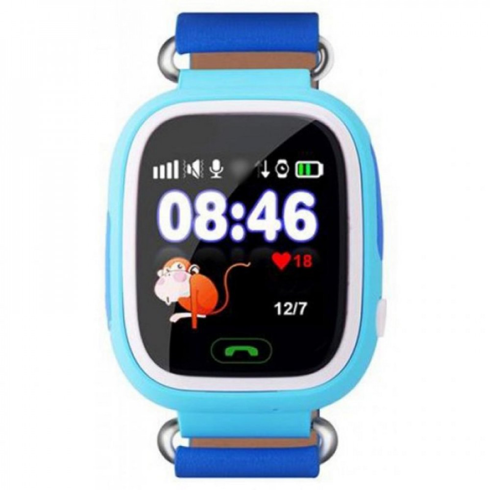 Смарт-годинник GoGPS K04 Blue дитяччі GPS годинник-телефон (K04BL)