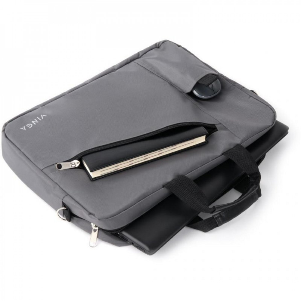 Сумка для ноутбука Vinga 15.6" NB120GR gray (NB120GR)
