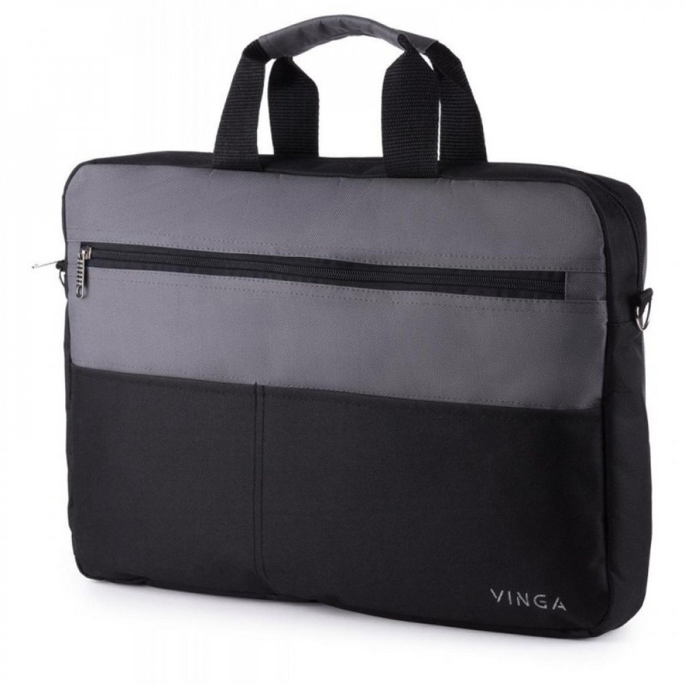 Сумка для ноутбука Vinga 15.6" NB177GB gray-black (NB177GB)