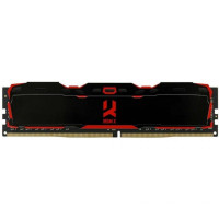 Модуль пам'яті для комп'ютера DDR4 8GB 3200 MHz Iridium Black Goodram (IR-X3200D464L16S/8G)
