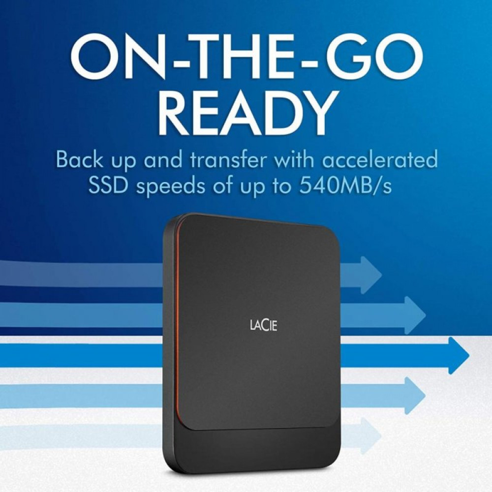 Накопичувач SSD USB-C 1TB LaCie (STHK1000800)