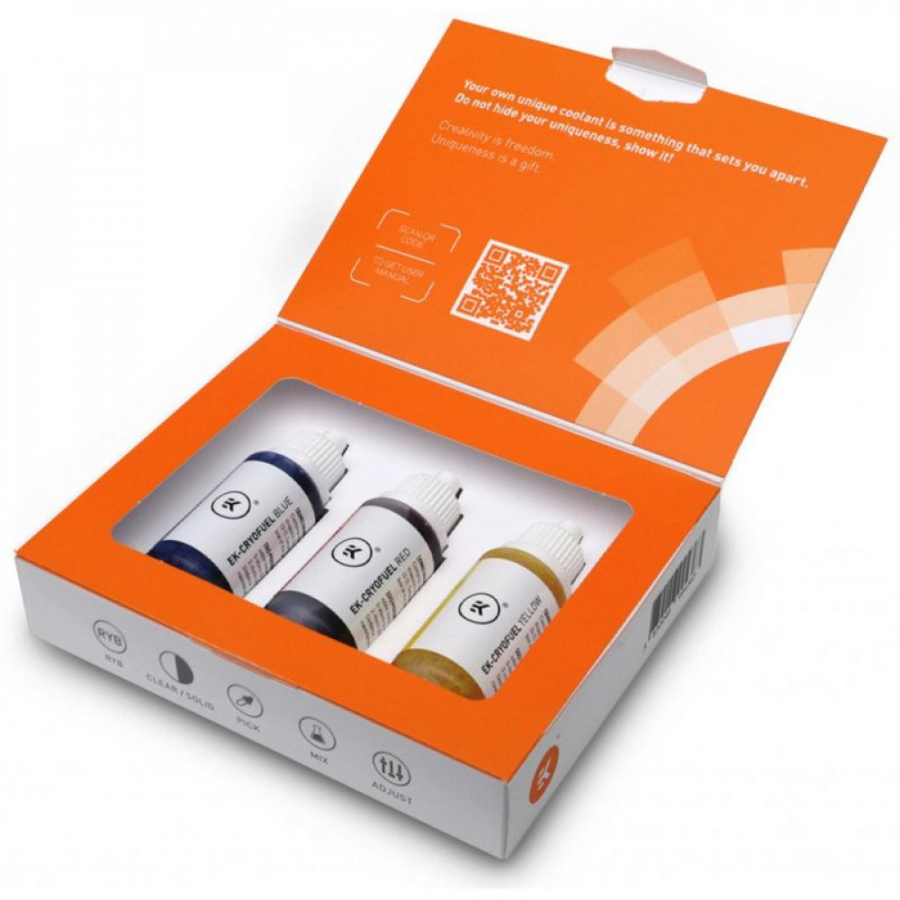 Охлаждающая жидкость EKWB EK-CryoFuel Dye Pack (3830046994363)