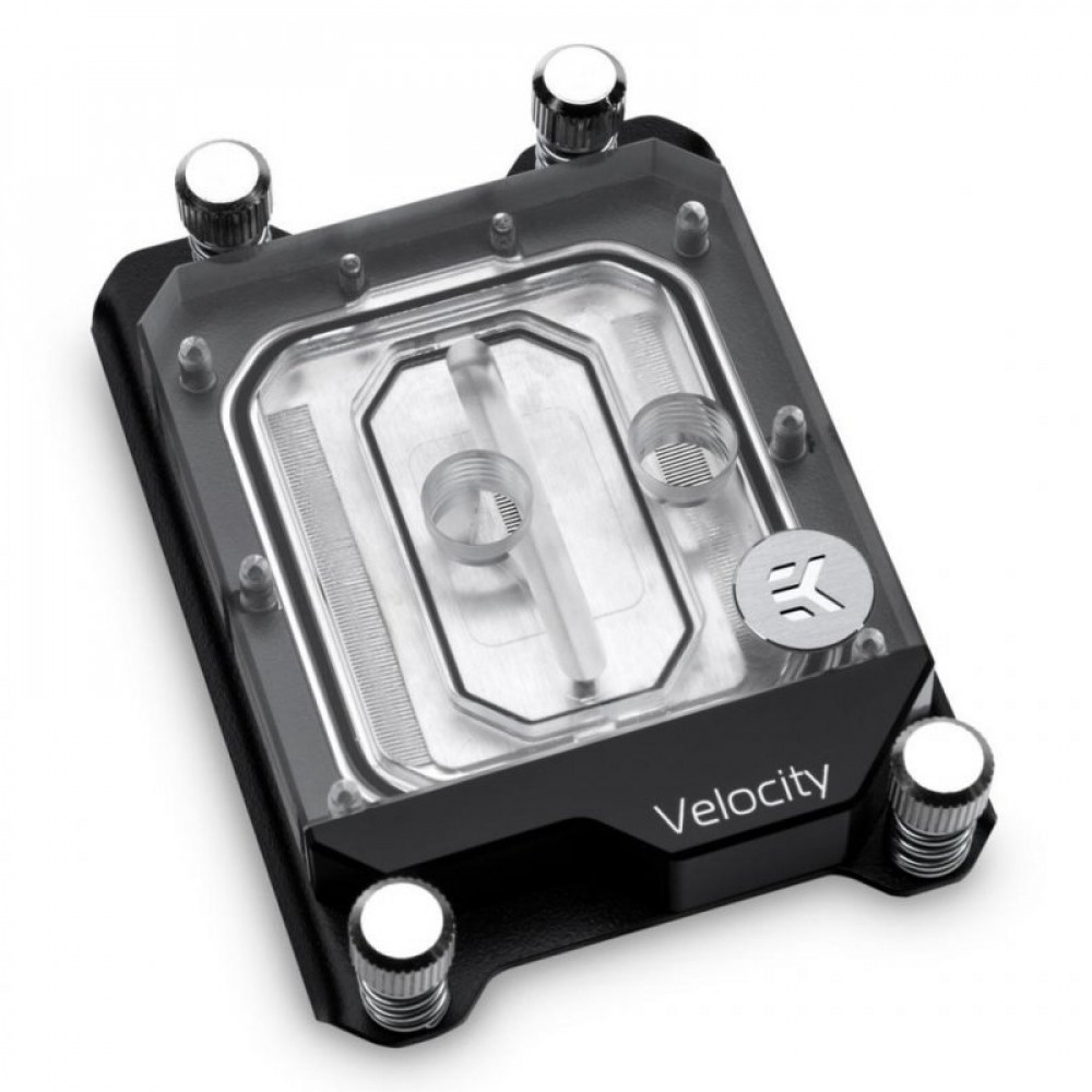 Водоблок Ekwb EK-Velocity sTR4 - Nickel + Plexi (3831109802304)