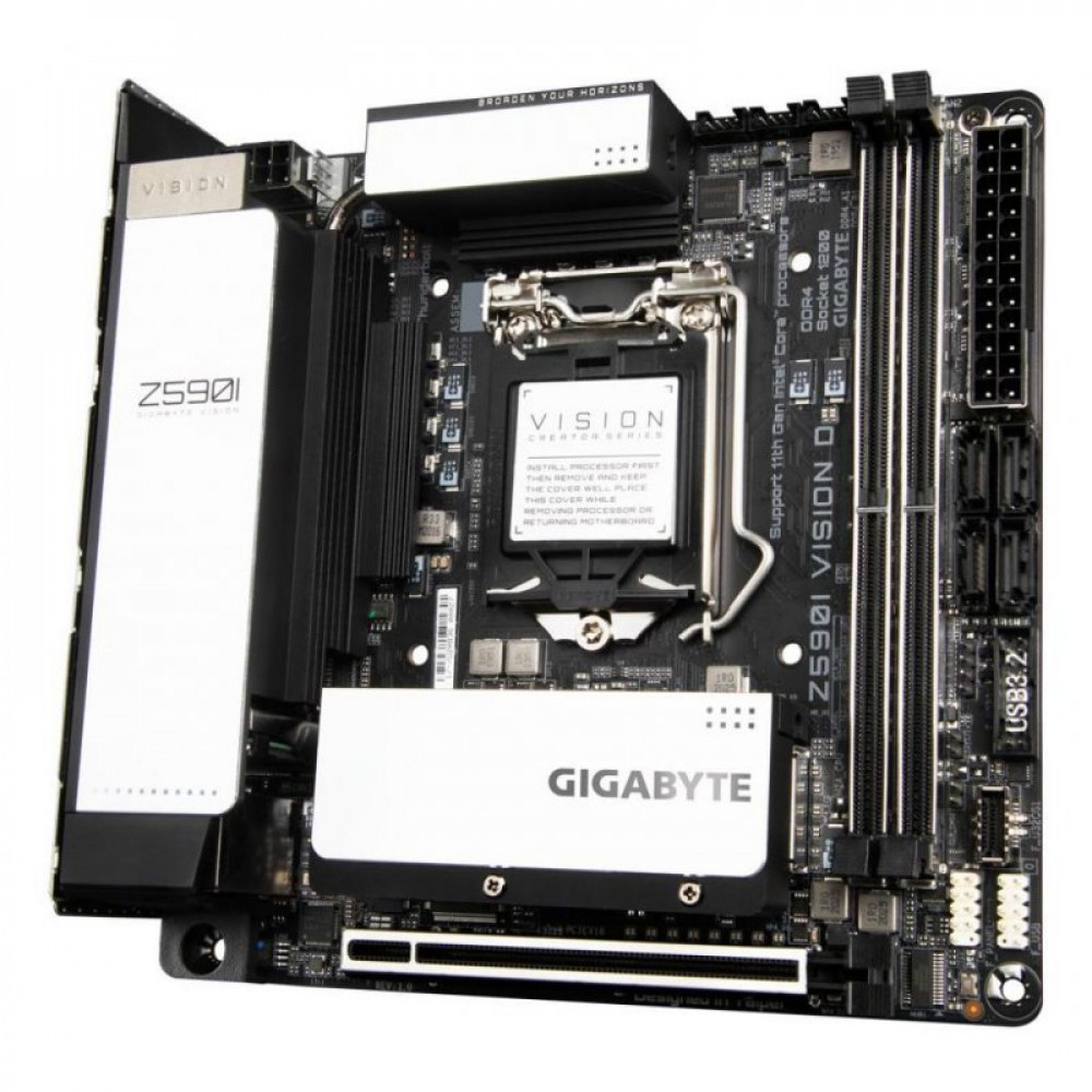 Материнська плата GIGABYTE Z590I VISION D