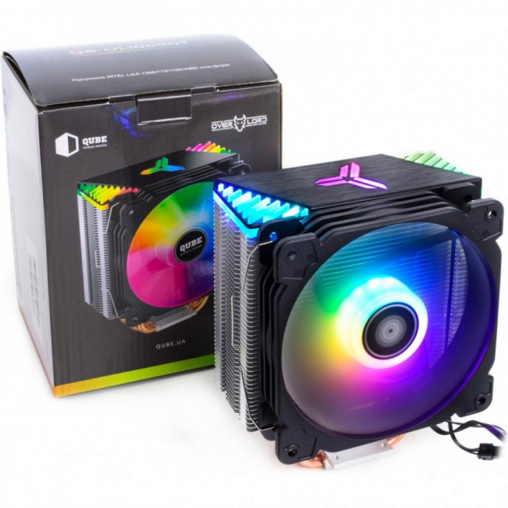 Кулер для процессора QUBE QB-QB-OL1000GT (QB-OL1000GT)