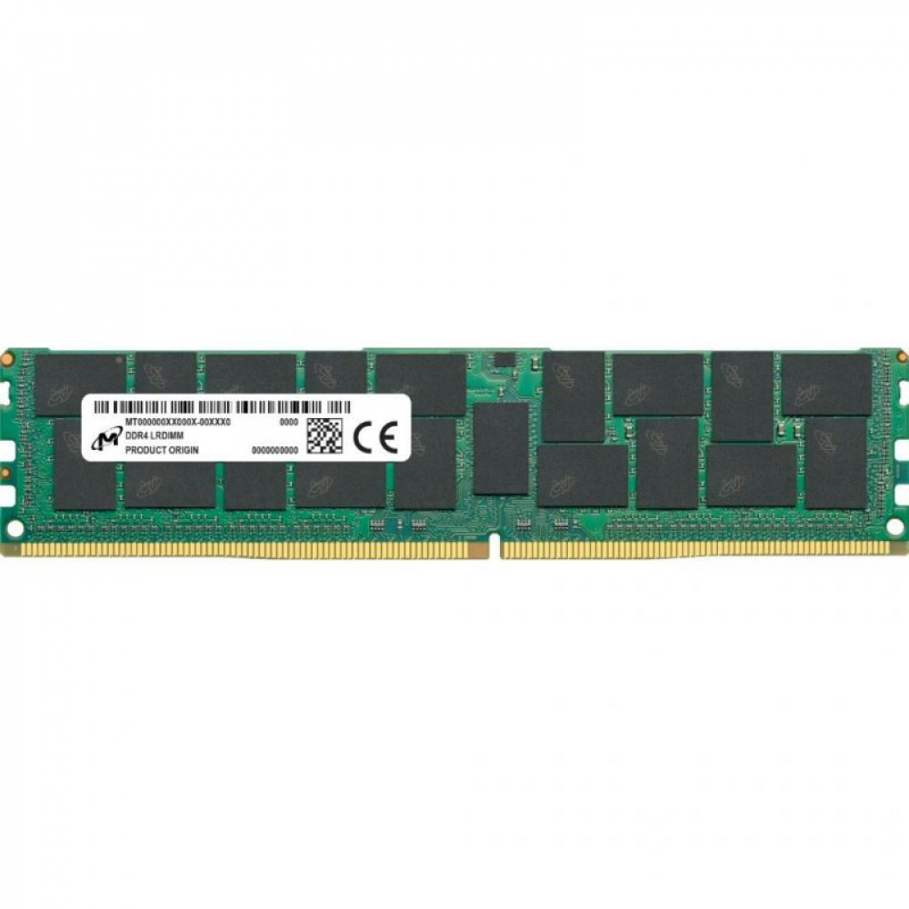 Модуль пам'яті для сервера DDR4 64GB ECC LRDIMM 2933MHz 4Rx4 1.2V CL21 Micron (MTA72ASS8G72LZ-2G9J2)