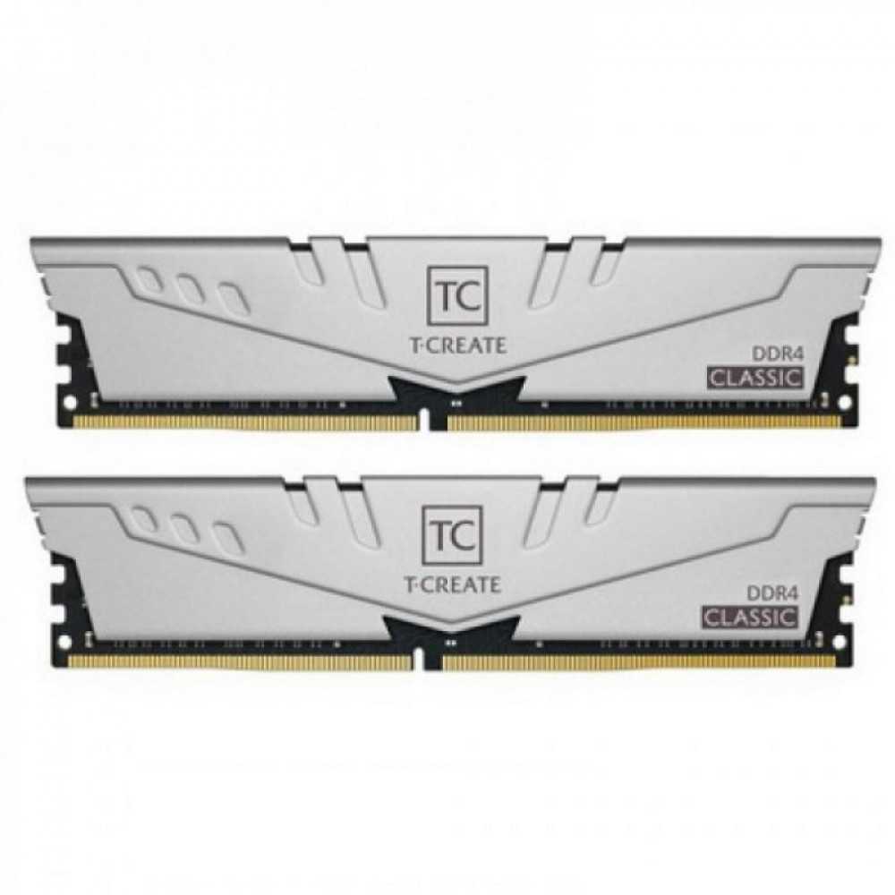 Модуль пам'яті для комп'ютера DDR4 32GB (2x16GB) 3200 MHz T-Create Classic 10L Gray Team (TTCCD432G3200HC22DC01)