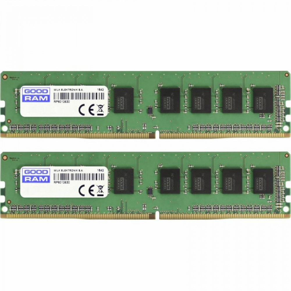 Модуль памяти для компьютера DDR4 16GB (2x8GB) 2400 MHz GOODRAM (GR2400D464L17S/16GDC)