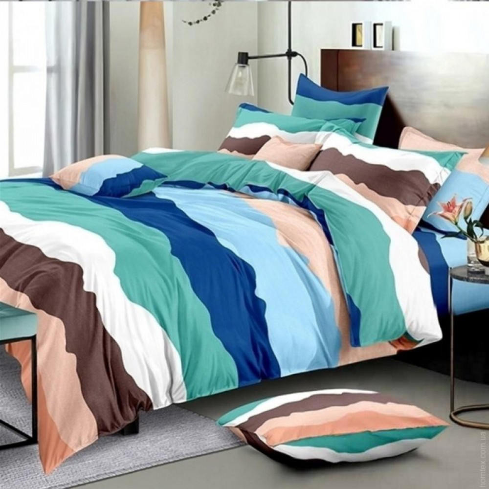 Постільна білизна MirSon Бязь 17-0016 Leontino 175х210 - 2-спальний (2200001384972)