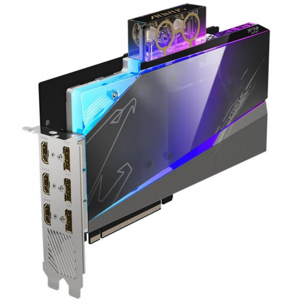 Відеокарта GIGABYTE GeForce RTX3080 10Gb AORUS XTREME WATERBLOCK (ВОДЯНКА !!!!!!) (GV-N3080AORUSX WB-10GD)