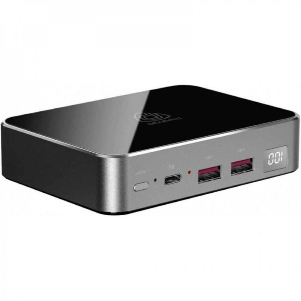 Батарея универсальная PRESTIGIO Graphene PD Pro, 20000 mAh (45W), 2*USB3.0 QC (PPB121G_SG)
