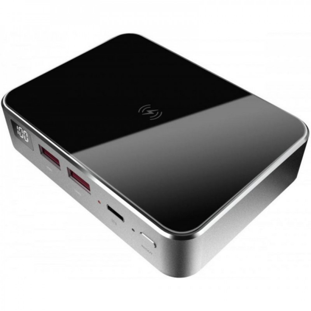 Батарея универсальная PRESTIGIO Graphene PD Pro, 20000 mAh (45W), 2*USB3.0 QC (PPB121G_SG)