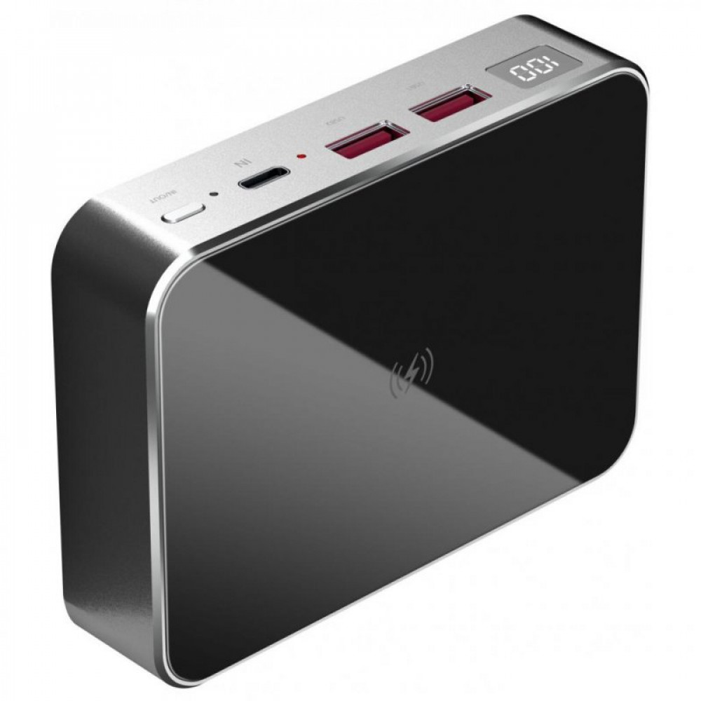 Батарея универсальная PRESTIGIO Graphene PD Pro, 20000 mAh (45W), 2*USB3.0 QC (PPB121G_SG)