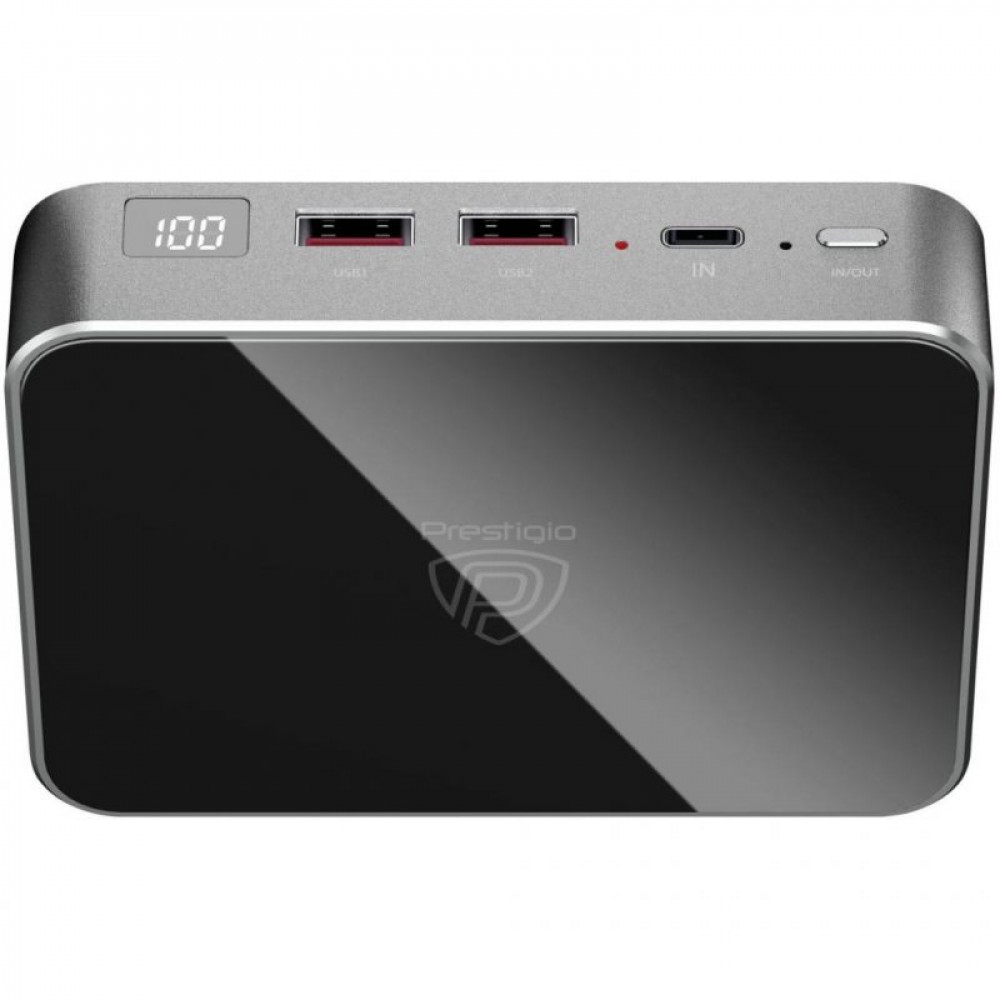 Батарея универсальная PRESTIGIO Graphene PD Pro, 20000 mAh (45W), 2*USB3.0 QC (PPB121G_SG)