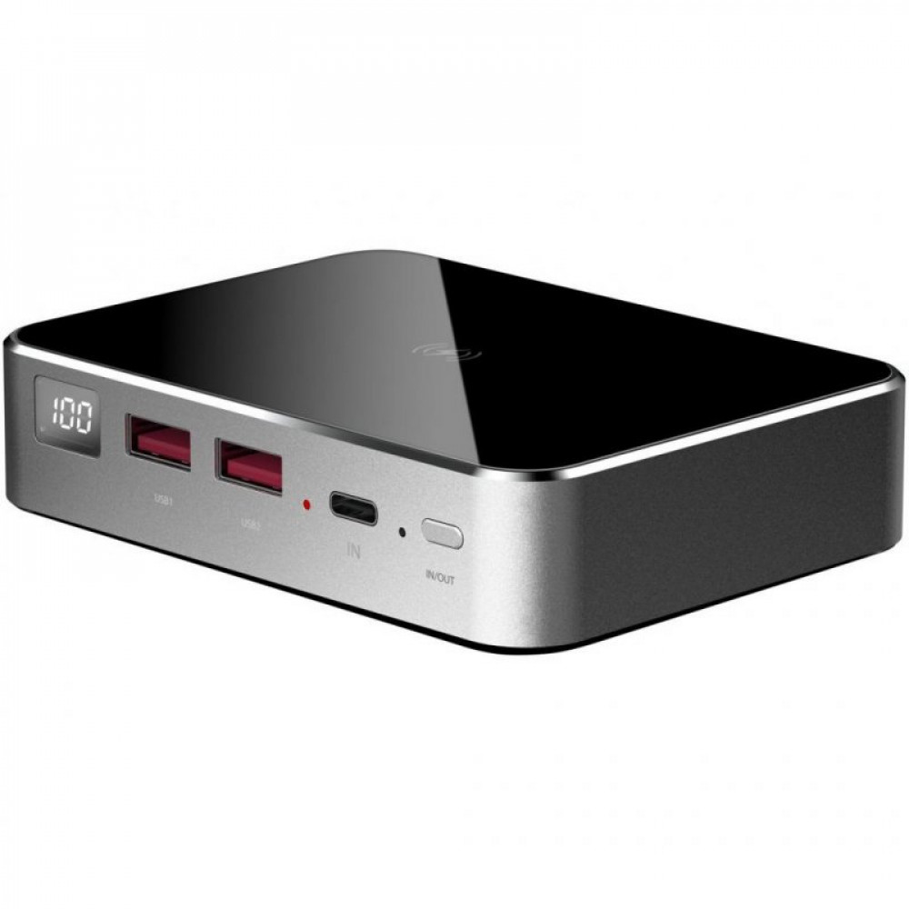 Батарея универсальная PRESTIGIO Graphene PD Pro, 20000 mAh (45W), 2*USB3.0 QC (PPB121G_SG)