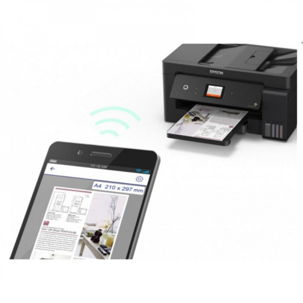 Многофункциональное устройство EPSON L14150 Фабрика печати c WI-FI (C11CH96404)