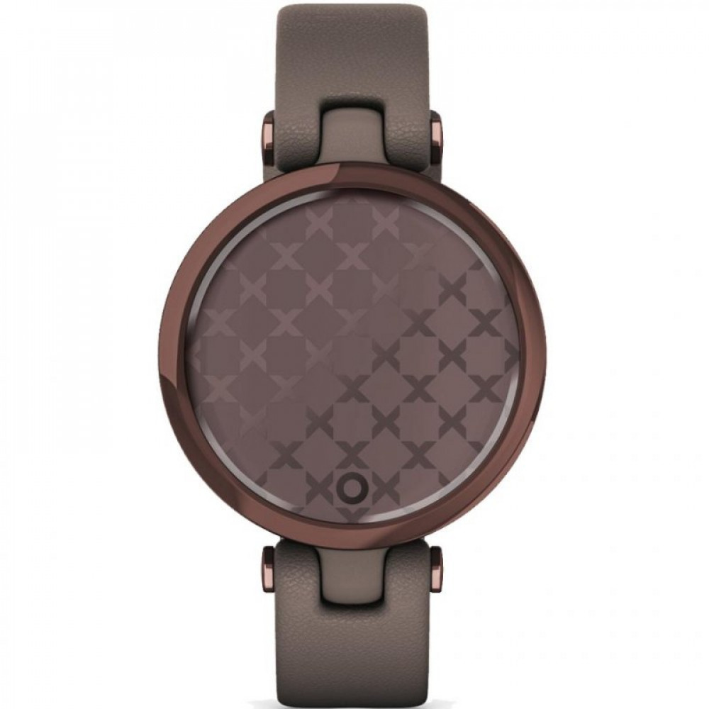 Смарт-годинник Garmin Lily, DarkBronze, Paloma, Leather (010-02384-B0)