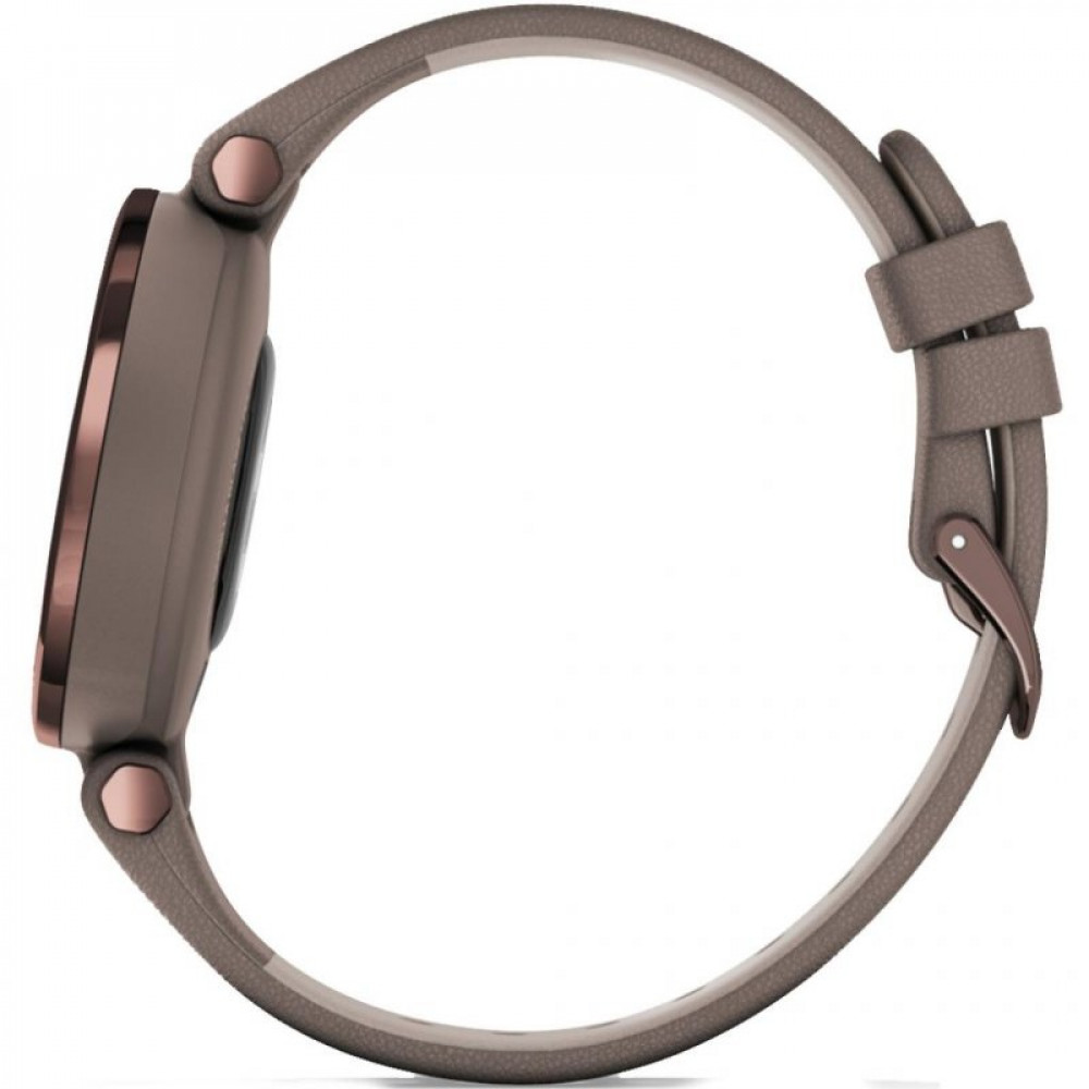 Смарт-годинник Garmin Lily, DarkBronze, Paloma, Leather (010-02384-B0)