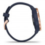 Смарт-часы Garmin vivomove 3S, Rose Gold, Navy, Silicone (010-02238-23)