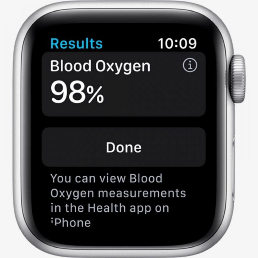 Смарт-часы Apple Watch Series 6 GPS, 40mm Silver Aluminium Case with White Sp (MG283GK/A)