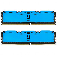Модуль пам'яті для комп'ютера DDR4 16GB (2x8GB) 3000 MHz IRDM Blue Goodram (IR-XB3000D464L16S/16GDC)
