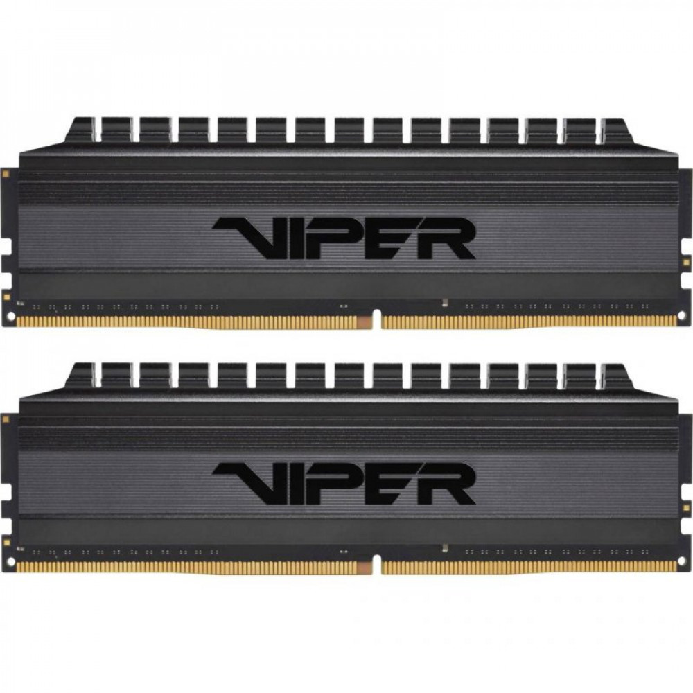 Модуль памяти для компьютера DDR4 32GB (2x16GB) 3200 MHz Viper 4 Blackout Patriot (PVB432G320C6K)