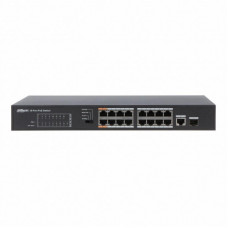Коммутатор сетевой Dahua DH-PFS3117-16ET-135