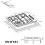 Варочна поверхня Weilor GM W 634 SS