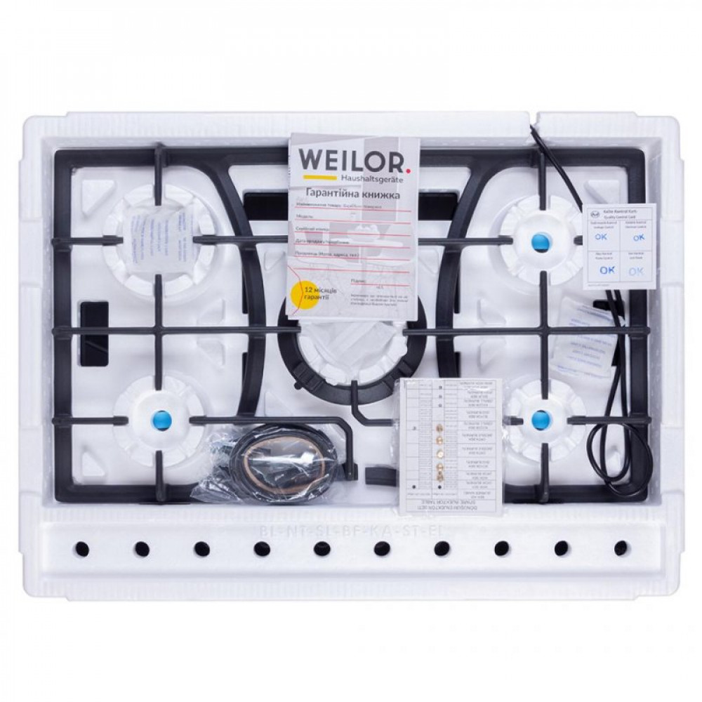 Варочна поверхня Weilor GG W 714 BL