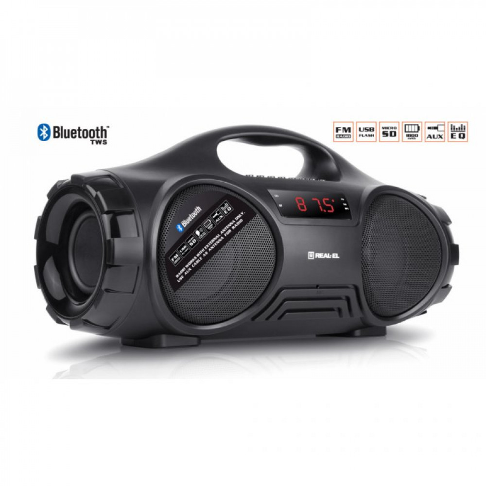 Акустична система REAL-EL X-727 Black