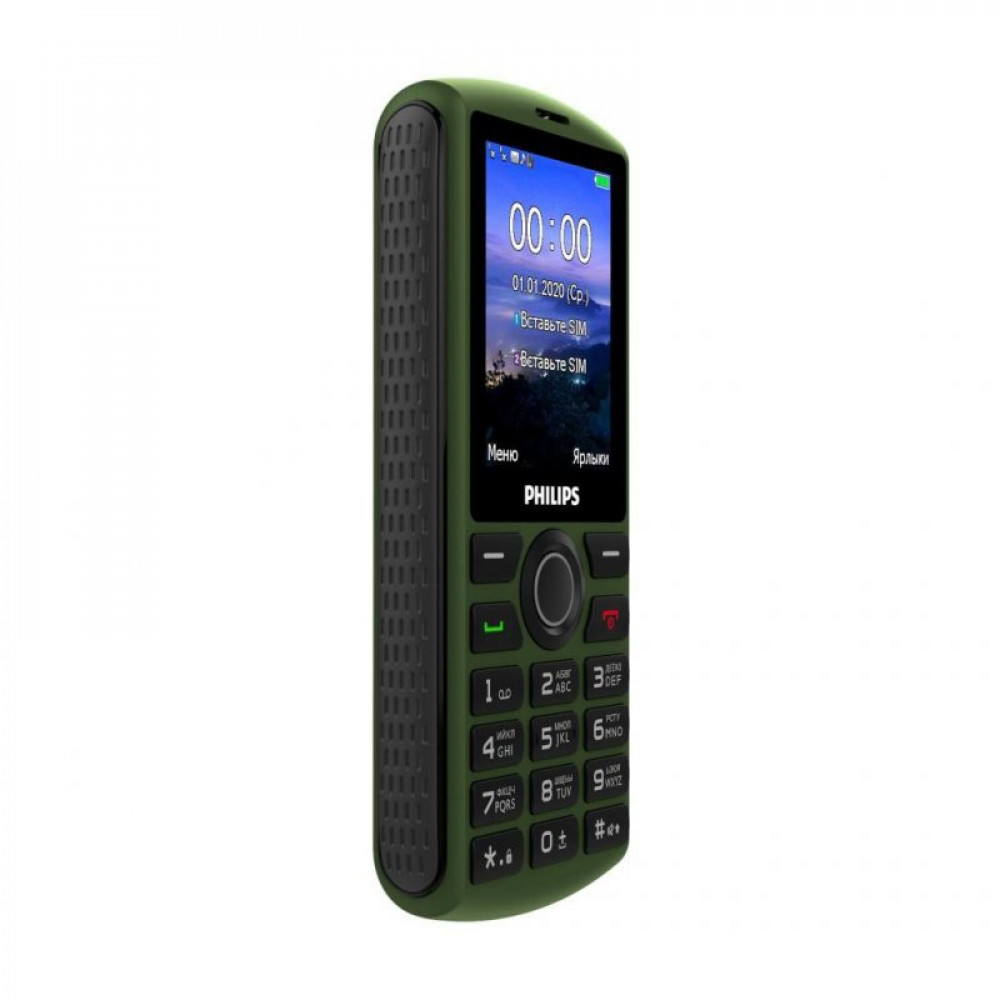 Мобильный телефон Philips Xenium E218 Green