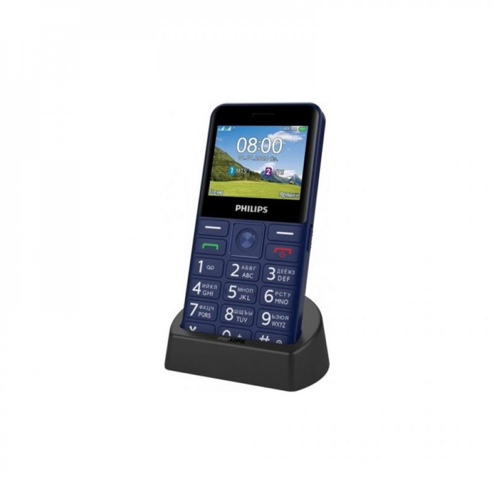 Мобільний телефон Philips Xenium E207 Blue