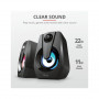 Акустическая система Trust Ziva RGB Illuminated Black (24071)