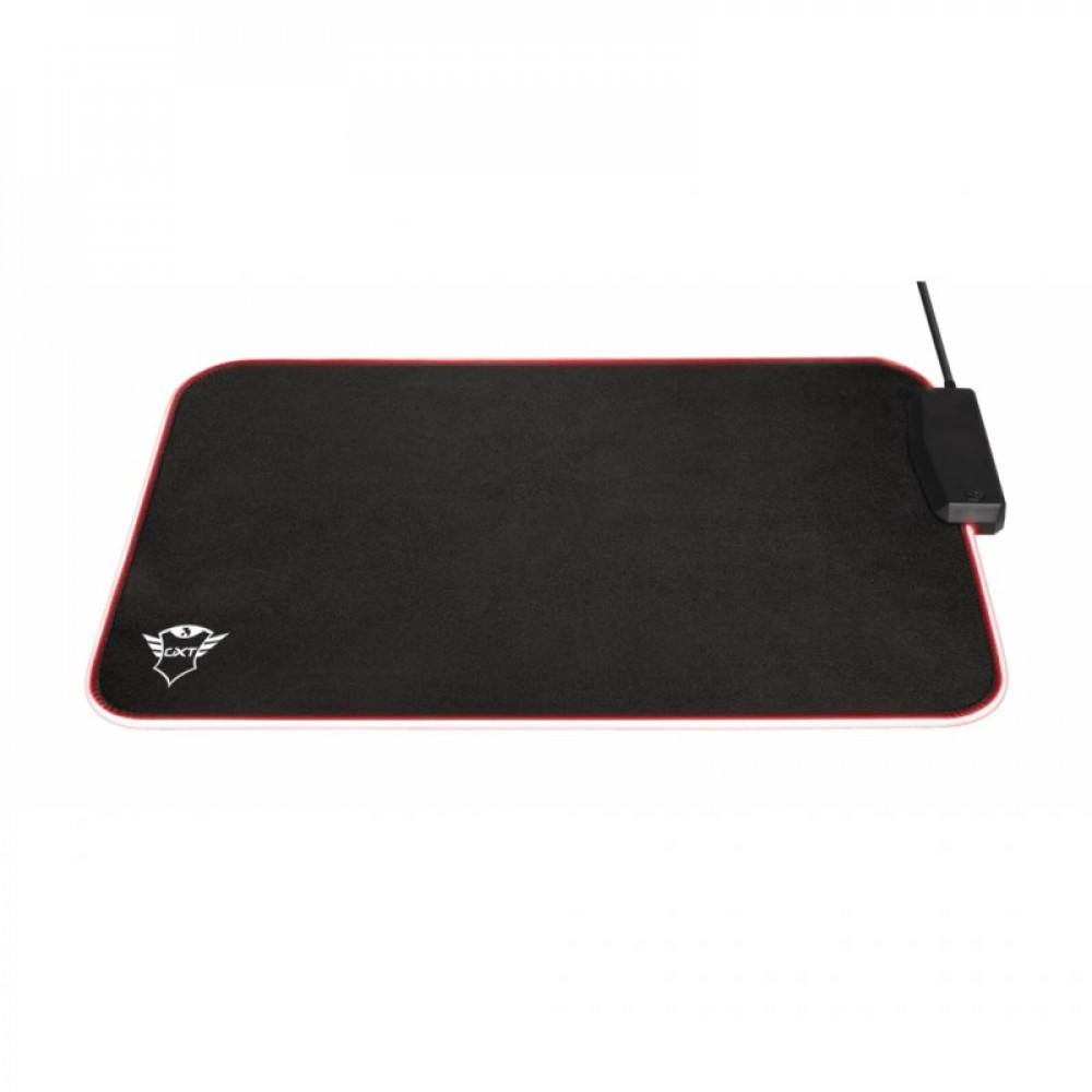 Килимок для мишки Trust GXT 765 Glide-Flex RGB Mouse Pad with USB Hub Black (23646)