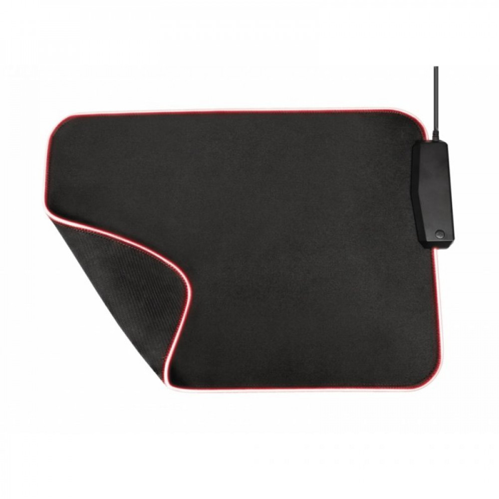 Килимок для мишки Trust GXT 765 Glide-Flex RGB Mouse Pad with USB Hub Black (23646)