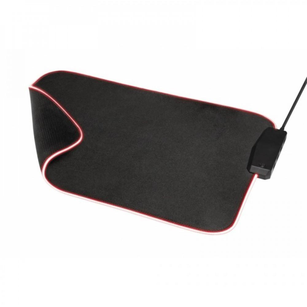 Килимок для мишки Trust GXT 765 Glide-Flex RGB Mouse Pad with USB Hub Black (23646)