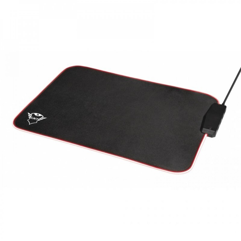 Килимок для мишки Trust GXT 765 Glide-Flex RGB Mouse Pad with USB Hub Black (23646)