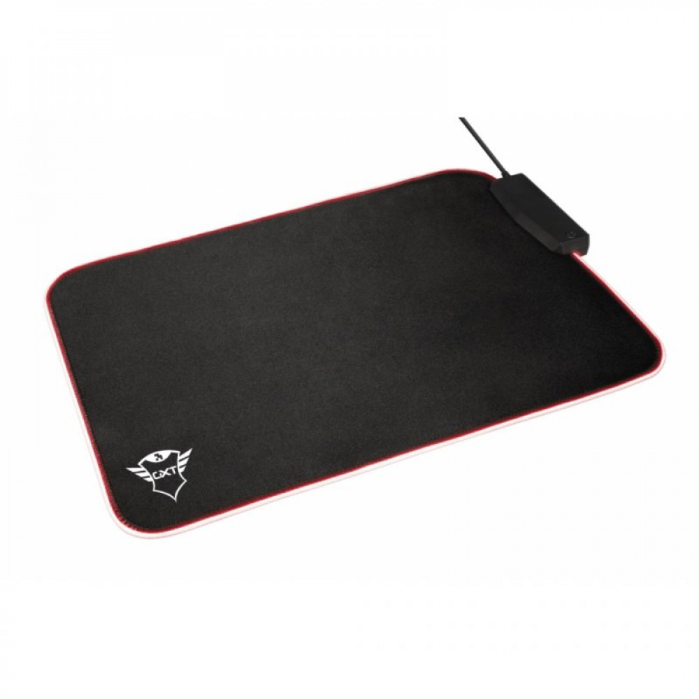 Килимок для мишки Trust GXT 765 Glide-Flex RGB Mouse Pad with USB Hub Black (23646)