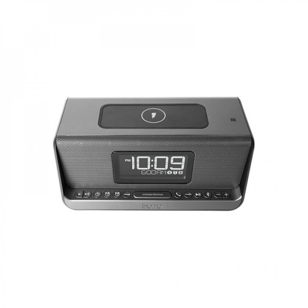 Акустическая система iHome iHome IBN350G Qi Wireless Charging BT NFC USB Aux Mic (IBN350V2G)