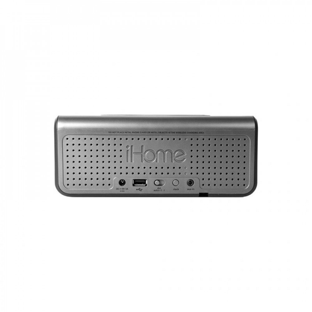Акустическая система iHome iHome IBN350G Qi Wireless Charging BT NFC USB Aux Mic (IBN350V2G)