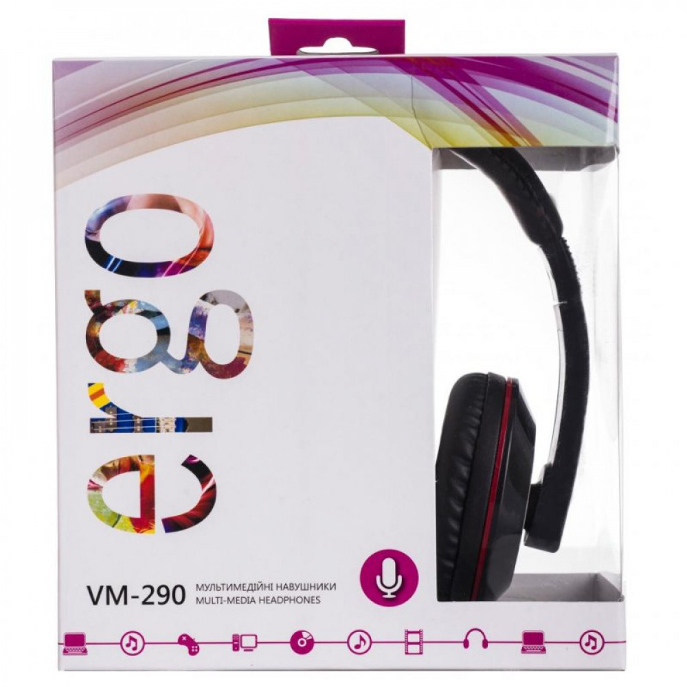 Наушники Ergo VM-290 Black