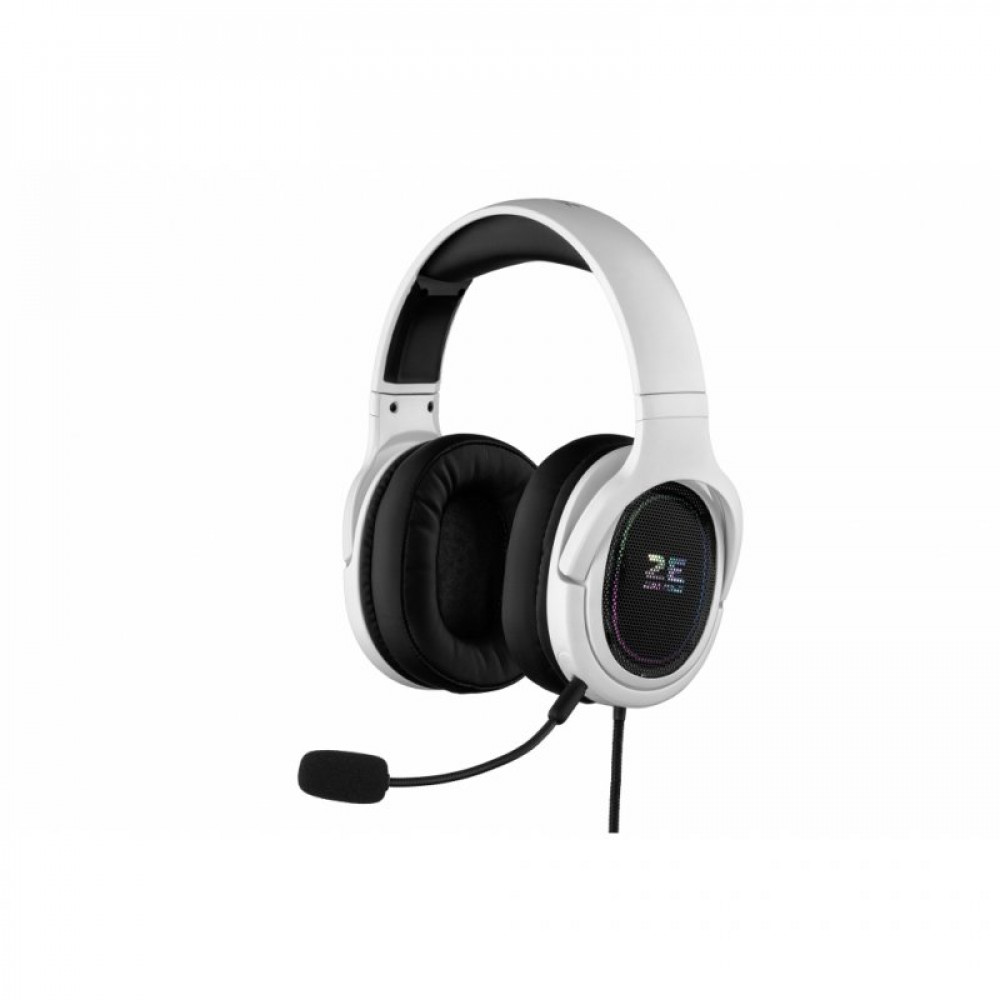 Навушники 2E HG330 RGB 3.5mm White (2E-HG330WT)