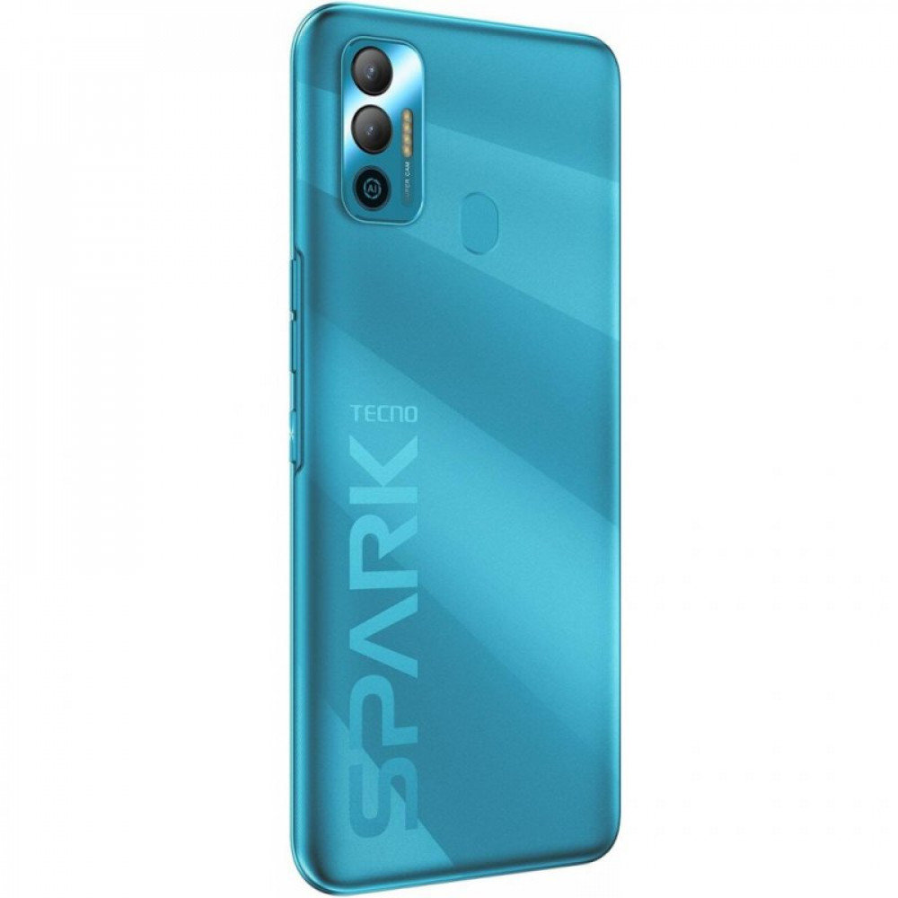Мобільний телефон Tecno KF6n (Spark 7 4/128Gb) Blue (4895180766442)