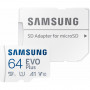 Карта пам'яті Samsung 64GB microSDXC class 10 EVO PLUS UHS-I (MB-MC64KA/RU)