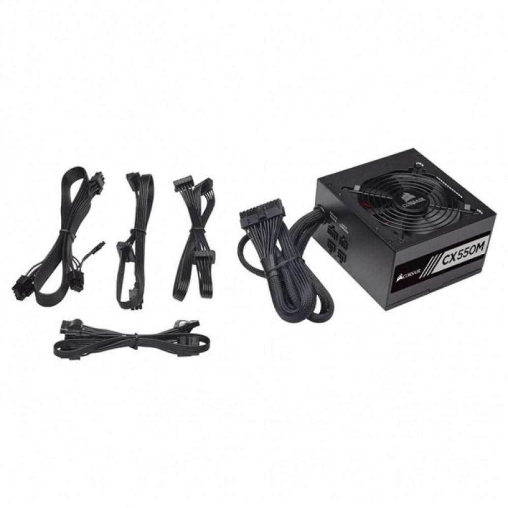 Блок живлення Corsair 550W CX550M (CP-9020102-EU)
