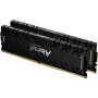 Модуль памяти для компьютера DDR4 16GB (2x8GB) 4266 MHz Renegade Black Kingston Fury (ex.HyperX) (KF442C19RBK2/16)