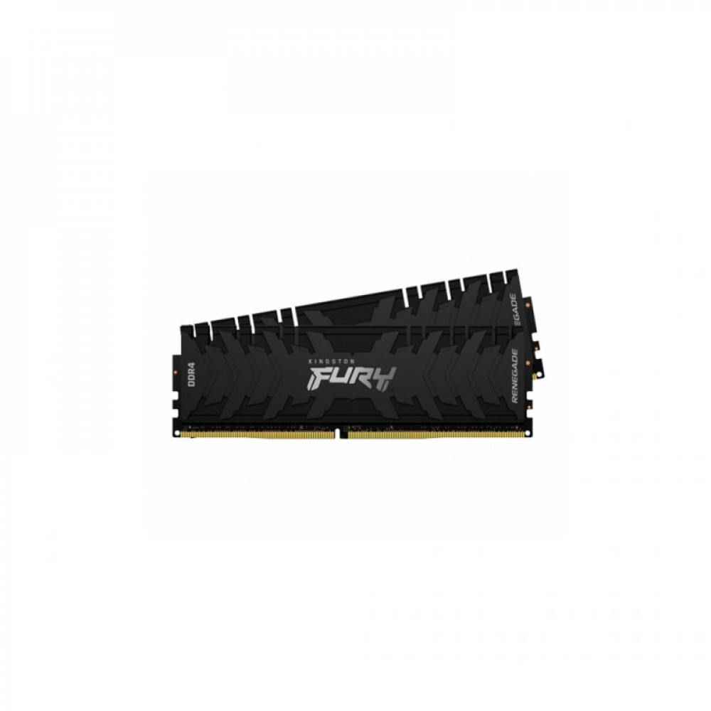 Модуль памяти для компьютера DDR4 16GB (2x8GB) 4266 MHz Renegade Black Kingston Fury (ex.HyperX) (KF442C19RBK2/16)