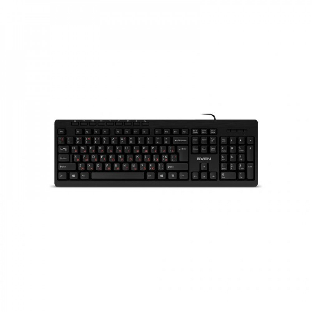 Клавіатура Sven KB-C3010 Black